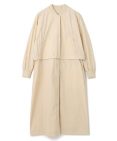 uncrave 【撥水・洗濯機洗い可】プルーフ ナイロン 3WAYコート（uncrave WHITE）