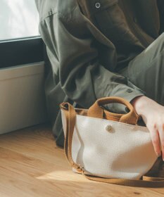 TOPKAPI 【Breath TOPKAPI】SCOTCH GRAIN スコッチグレイン プレーン 2way ミニ トートバッグ