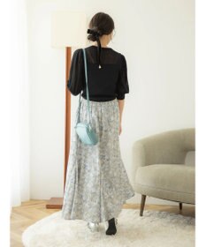 earth music&ecology シアーパワショルニットプルオーバー