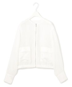 ICB 【洗える】Ta/Peメッシュ ブルゾン