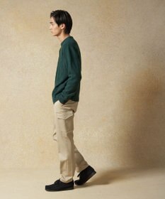 J.PRESS MEN 【Cash Lamb's Wool】ケーブルクルーネック ニット