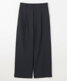 ANY L 【洗濯機可/ストレッチ/ウエストゴム/セットアップ可】イージーケアワイドパンツ