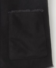 自由区 リバーシブルエコメリノムートン ジレ