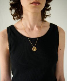 GRACE CONTINENTAL ラインコインネックレス