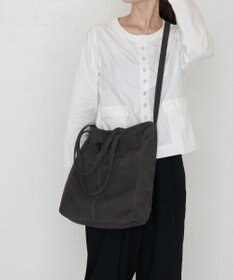 russet スエード2WAYトートバッグ(CE-1577)