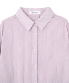 AMERICAN HOLIC ウエストタックシアーストライプシャツ