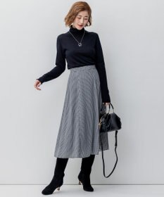 23区 L 【洗える】スムージーコットン シアー ニット