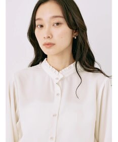 earth music&ecology ２ＷＡＹフリルブラウス