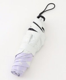 TOCCA 【晴雨兼用・UVカット率(紫外線遮蔽率)99.9%以上・遮光率99.9%以上・防水】CHECKER RIBBON LIGHT UMBRELLA 超軽量折り畳み傘