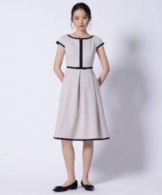 TOCCA 【接触冷感・吸水速乾・洗える】RIBBON'S CROSSROAD ドレス