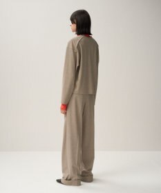 ATON MERINO COLLEGE JERSEY | Vネックプルオーバー