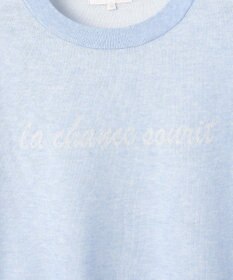 自由区 L グラフィックジャカード ニット