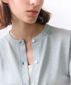 BEIGE， SMITHONITE / リュクスグリッター ドルマンカーディガン