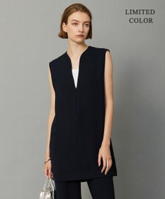 ICB L 【WEB限定カラーあり・洗える】 ライトダブルクロス べスト