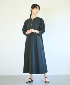 #Newans 【ANSWER for Co-Creation】ジップデザインパフスリーブワンピース