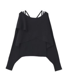 earth music&ecology 【2WAY】SET2点クロスニット＋キャミソール