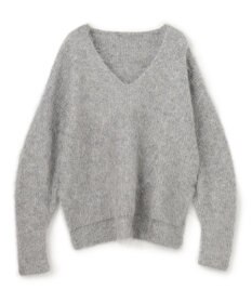 uncrave アルパカニット Vネックトップス