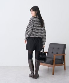 earth music&ecology ニットツイードジャケット