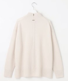 自由区 【洗える】ウールカシミヤブレンドハイネック ニット