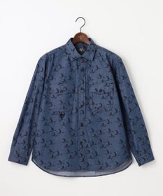 JOSEPH ABBOUD MOUNTAIN 【テーム ヤルヴィコラボ】バードプリント シャツ