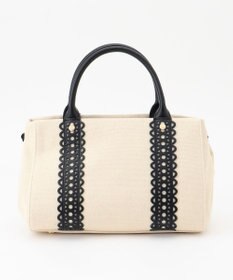TOCCA 【大人百花掲載】LACE TOTE トートバッグ