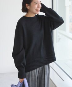 AMERICAN HOLIC バイパチモックネックニットプルオーバー