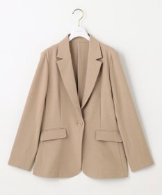 ANY SIS 【美人百花7月号掲載】リネンライクポリエステル テーラード ジャケット