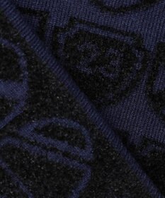 23区GOLF 【WOMEN】エンブレムジャガード ニット