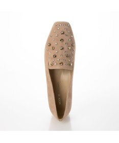 MODE ET JACOMO <MODE ET JACOMO>【軽量】ラインストーンスクエアトゥスリッポン