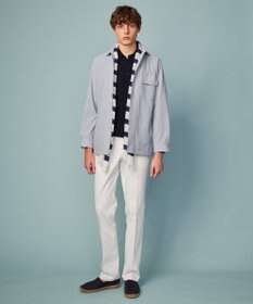 JOSEPH ABBOUD 【キングサイズ・清涼感/ストレッチ/洗える】クールスキン ニット ポロ