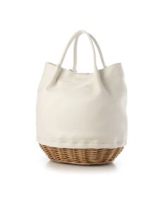 UNBILLION perche 牛革×ヤナギ底2wayトートバッグ