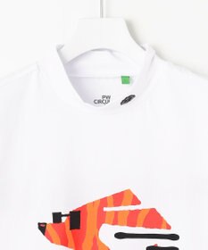 PW CIRCULUS 【吸水速乾 / UV遮蔽率99% UVカット / ストレッチ】【MEN】アニマルグラフィックモックT ゴルフ