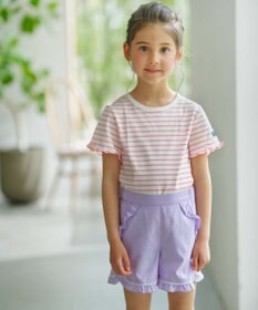 組曲 KIDS 【110-140㎝】半袖ボーダー Tシャツ