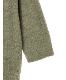 earth music&ecology ブークレハーフジップミニワンピース