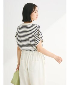 Green Parks 推しニット　フレンチスリーブニットプルオーバー