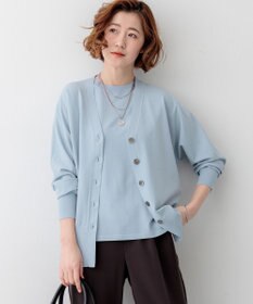 23区 S 【先行予約】レーヨンポリエステルストレッチ Vネック カーディガン