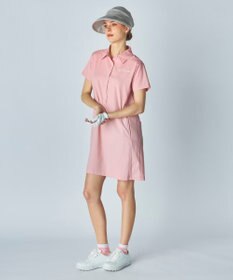 FILA GOLF／marie claire 【marie claire SPORT】 シアサッカーワンピース