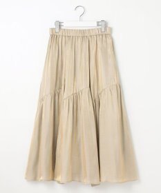 Feroux 【ONWARD CROSSET MAG掲載・セットアイテム】バックギャザーシャイニーセット ワンピース