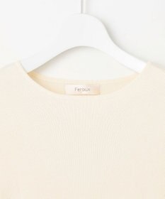 Feroux ブーケスリーブ ニットプルオーバー