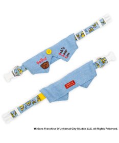PET PARADISE ミニオン デニム襟付き首輪 Ｓ