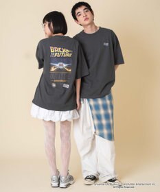 WEGO 【新柄追加/BACK　TO　THE　FUTUR/ユニセックス着用ITEM/SMLサイズ展開】BACK　TO　THE　FUTURE　グラフィックT（S）