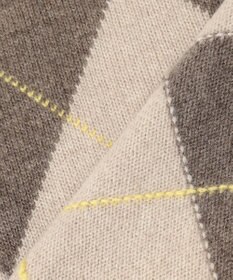 J.PRESS LADIES CASHBIT NEO アーガイル ニット