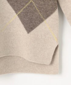 J.PRESS LADIES CASHBIT NEO アーガイル ニット