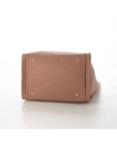 UNBILLION カシュカシュ cachecache / ミニショルダー付きソフトレザー調ミニトートバッグ