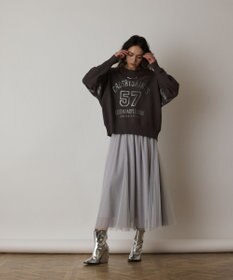 GRACE CONTINENTAL ラメチュールスカート