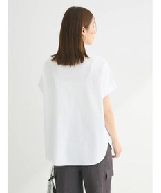 Green Parks フレンチスリーブ筆記体刺繍ロゴプルオーバー