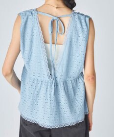 OP／FILA 【Ocean Pacific】Vネックレースビスチェ