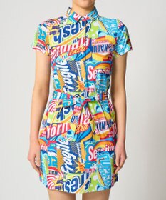 FILA GOLF／marie claire 【Loudmouth】柄ワンピース