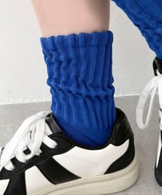 WEGO サポート付きボリューム無地リブソックス