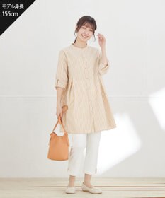 Tiaclasse 【日本製】ドライモーメント裾スリットパンツ